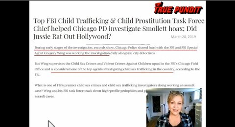 Child Trafficking Agent Called In on Smollett Case