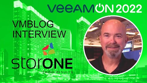 StorONE at #VeeamON 2022 - S1:Backup, 360° Ransomware Technology