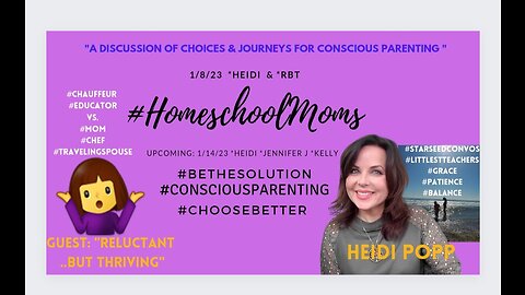 #HomeschoolMoms Ep.02 with "Reluctant but Thriving"