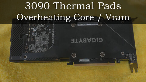 3090 Thermal Pads - Overheating Core / Vram