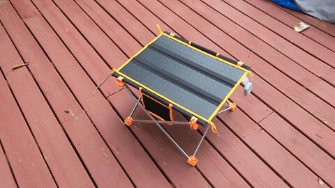 ECOeshiner 1.8KG Backpack-size Foldable Solar Table