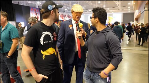 Interviewing People At Politicon 2019