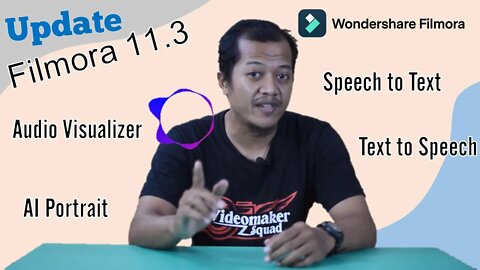 New Filmora 11.3 | Speech to Text, Text to Speech, Audio Visualizer, AI Portrait | Update Filmora 11