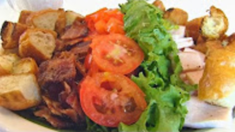 Betty's summery hot brown salad
