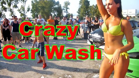Crazy Car Wash by Bull Sound - Hot Funny Video