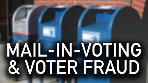 **ELECTION INTEGRITY CRISIS** Dirty Voter Rolls, Ballot Harvesting & Mail-in-Voting Risks!