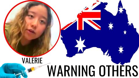 Young Australian Victim of the Poisonous Jab Warns Others About Adverse Reactions