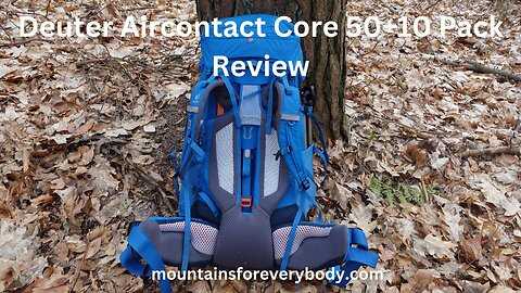 Excellent Pack: Deuter Aircontact Core 50 + 10 Review