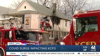 Covid surge affecting KCFD