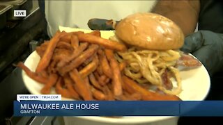 We're Open: In the kitchen at Milwaukee Ale House in Grafton