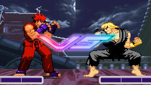 MUGEN - Custom Tetsu vs. Super Ken - Download