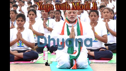 Yoga with Modi Dhyana Hindi