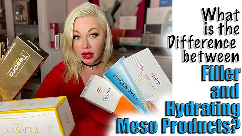 What is the Difference between Filler and Hydrating Meso Products | Code Jessica10 saves You Money