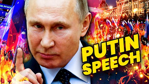 3 BOMBSHELLS from Putin’s Historic Ukraine SPEECH!!!