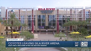 Glendale not renewing its contract with Arizona Coyotes for Gila River Arena