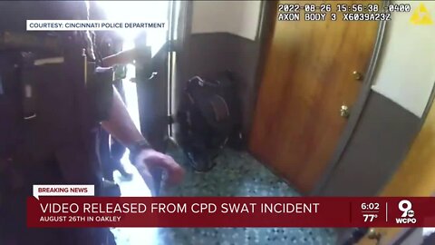 Video released by CPD shows start of SWAT incident in Oakley