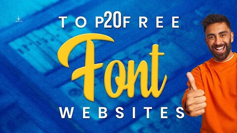 Top 20 free fonts Websites For Designers | These websites are really useful for Designers
