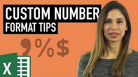 Why you SHOULD be USING Custom Number Formatting in Excel