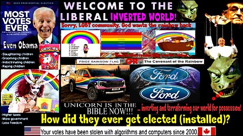 Ford Commercial Features LGBT Colored "Very Gay Raptor" Truck (See Mandela Effect links)