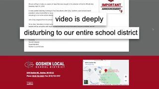 Parents in Goshen "stunned" after school board president's controversial resignation