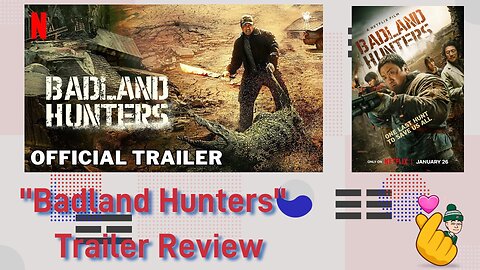 🎬 Badland Hunters Trailer Reaction - The Good The Bad and The Alligator 🫰