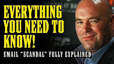 LEAKED Dana White Emails Scandal EXPLODES Upon SHOCKED MMA Community!!