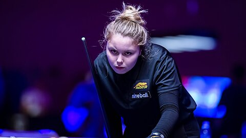 Carlo Biado vs Kristina Tkach - Winners Round One - 2022 US Open Pool Championship