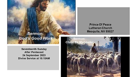 Part 2: Divine Service for the Seventeenth Sunday After Pentecost