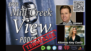 Mill Creek View Tennessee Podcast EP73 Dr Eric Hensen, Amy Coello Interview & More 3 30 23