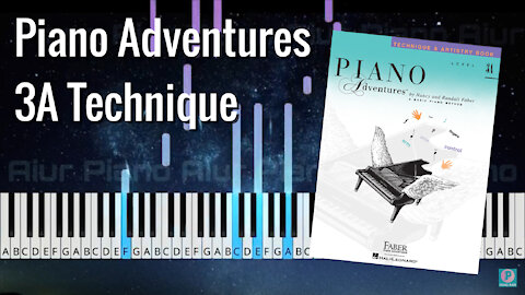 Scale Images - Piano Adventures 3A Technique