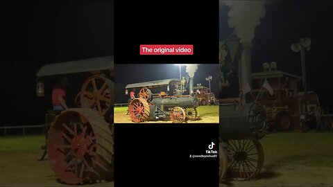 Amazing Steam powered Tractor