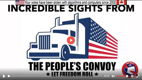 The Media Ignores: Sights & Sounds From The Incredible People's Convoy Across America