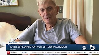 Escondido family hopes to fulfill dream of WWII veteran, COVID survivor
