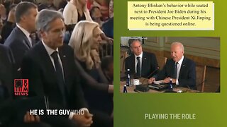 Blinken's Body Language When Biden Says This Tells It All