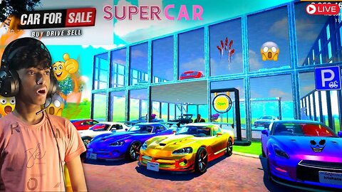 😲I Bought Super Car For $99M 🤑| Car For Sale Simulator Pc Live Gameplay 😎