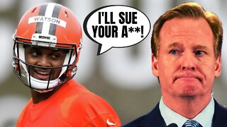 Browns QB Deshaun Watson Will SUE The NFL If He Gets A Full Year Suspension
