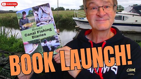 Book Launch: Illustrated Canal Fishing Diaries