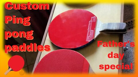 DIY Ping-Pong / Table Tennis Racket build