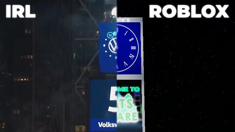 how I remade times square on ROBLOX *kinda*