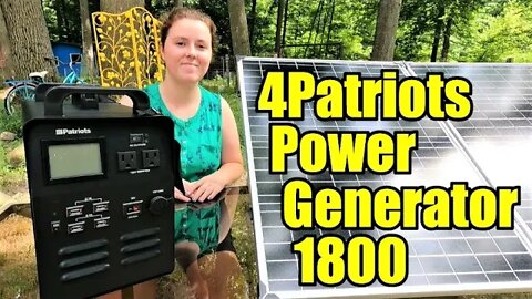 4Patriots Power Generator 1800 – Simple and Powerful