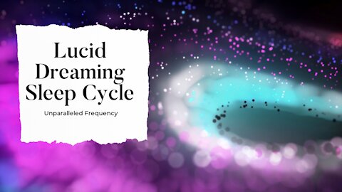 Lucid Dreaming Sleep Cycle | Rain, Binaural Beats and Isochrone tones | 2 Hour