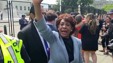 Maxine Waters call for INSURRECTION after Supreme Court Ruling (Full Version)