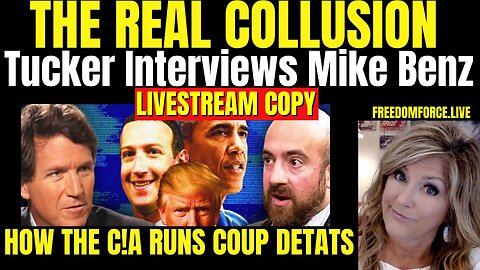 Melly LIVE! Tucker's Interview on C!A Coups 2/21/24 10AM CST