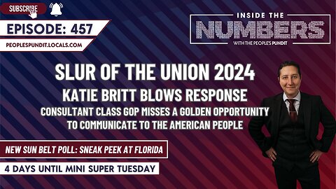 Slur of the Union 2024, GOP Blows Response | Inside The Numbers Ep. 457