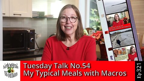 Tuesday Talk | Meals with Macros | Rumble, Exercise Videos and Other News