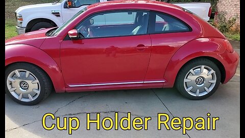 2012 Beetle CupHolder Repair-Seat-Middle Console-Gear Shift-AC Console Removal