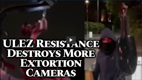 ULEZ Activists Keep Destroying ULEZ Cameras In Bid To Stop Evil Extortion Scheme ulez