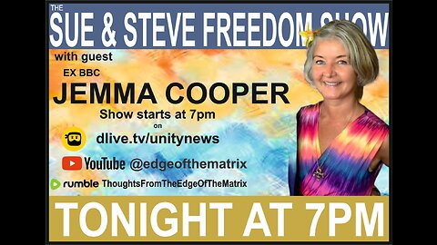 The Freedom Show Ep 30 with Ex BBC Presenter Jemma Cooper