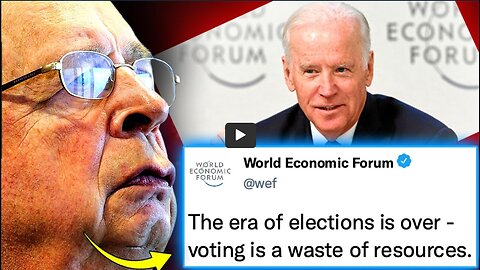 WEF Signs Order Cancelling US Election: Americans Must Be Ruled by Global Elite for Their Own Good