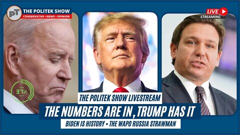TPS Live • Trump wins CPAC • Biden at 37% • WaPo Strawman • SCOTUS Christian flag